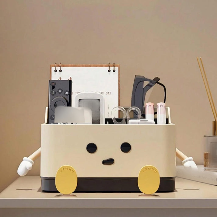 Cute Cartoon Style Desktop Storage Box