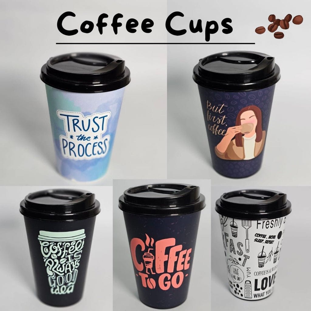 500ml Coffee Mugs with Lid