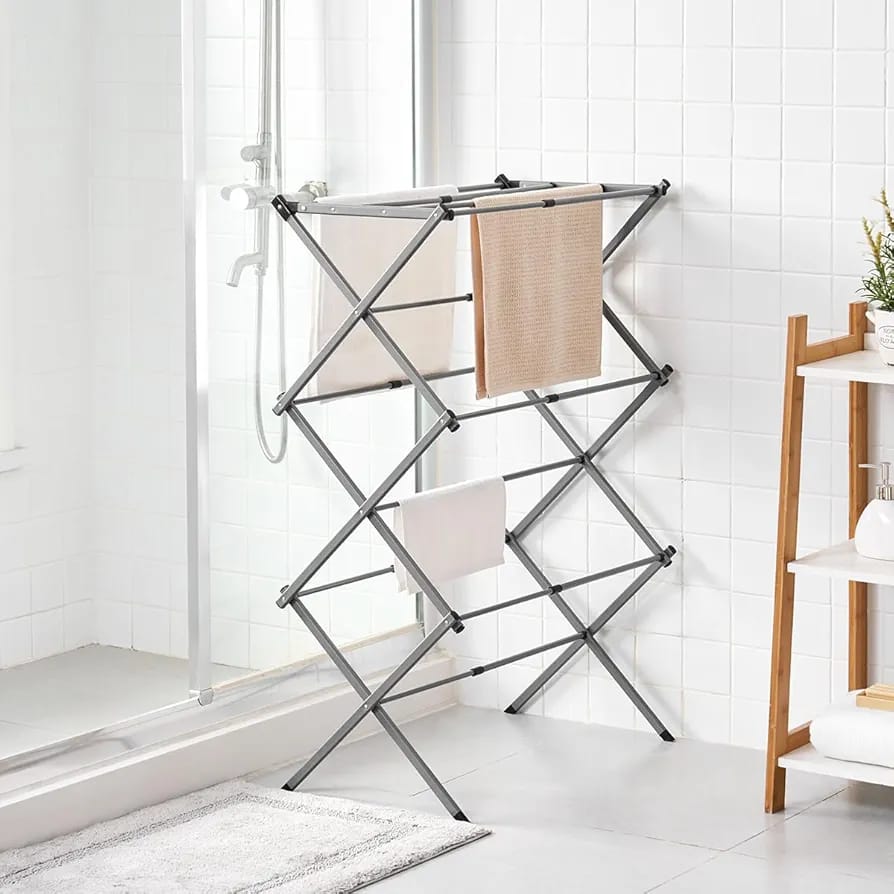 Foldable Clothes Drying Rack Heavy Quality