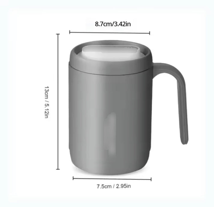 Stainless Steel Insulated Coffee Mug with Handle
