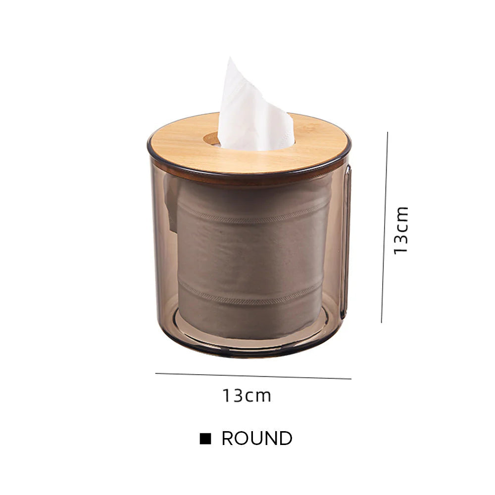 Round Shape Table Tissue Box