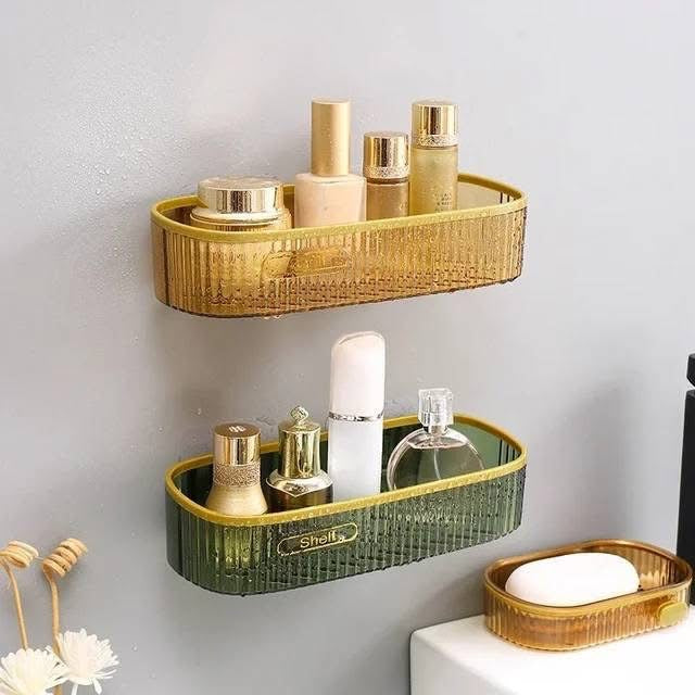 Acrylic Luxury Wall Mounted Shelf / Corner Shelf