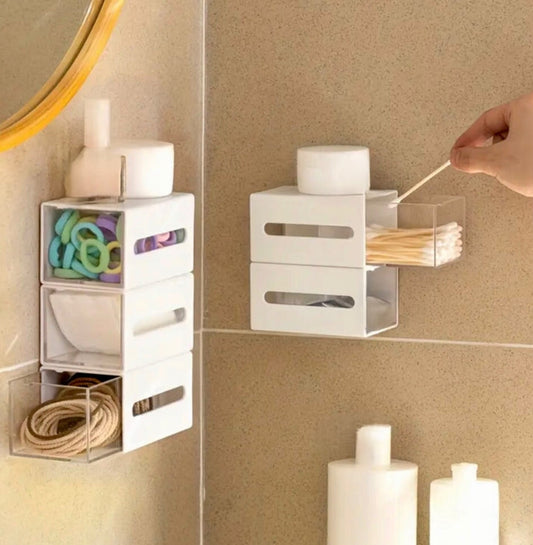 Wall-Mounted Acrylic Storage Holder