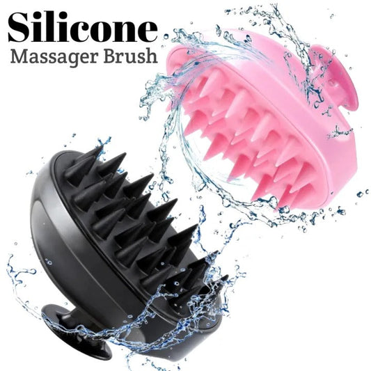 Silicone Hair Massage Scalp Brush