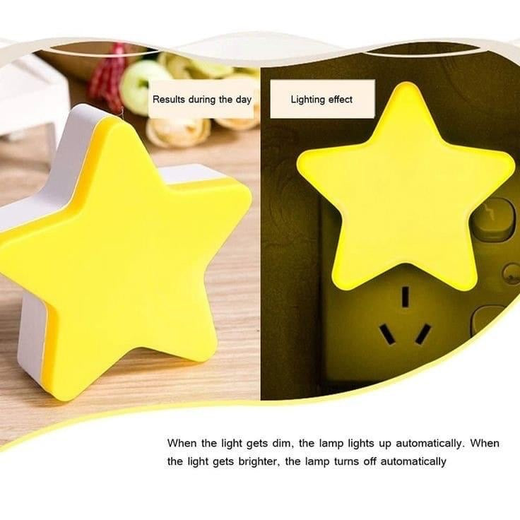 Star LED Night Light Lamp