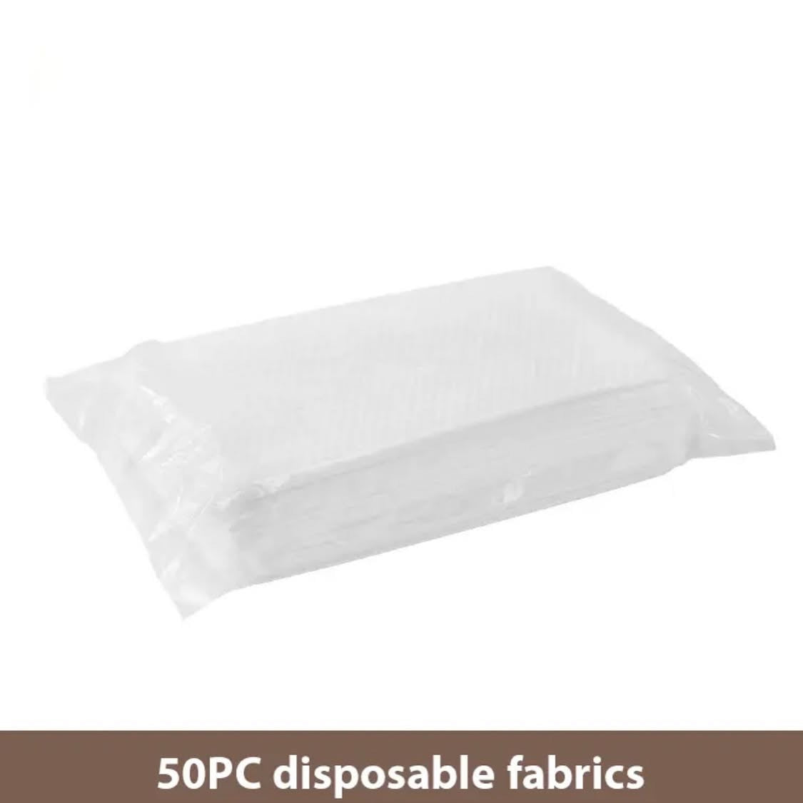50 Pcs Cloth Handfree Cleaning Brush for Kitchen Household