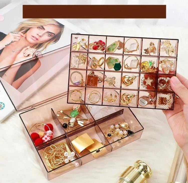 Acrylic Dustproof Jewellery Organizer