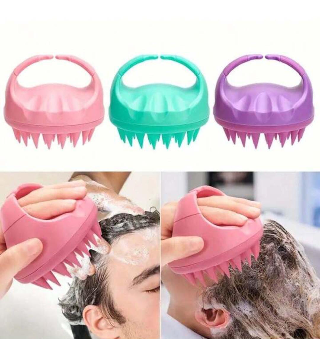 Silicone Hair Scalp Massager Brush
