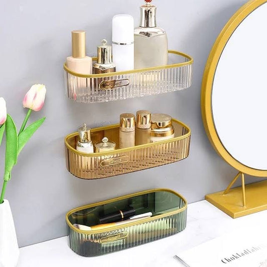 Acrylic Luxury Wall Mounted Shelf / Corner Shelf