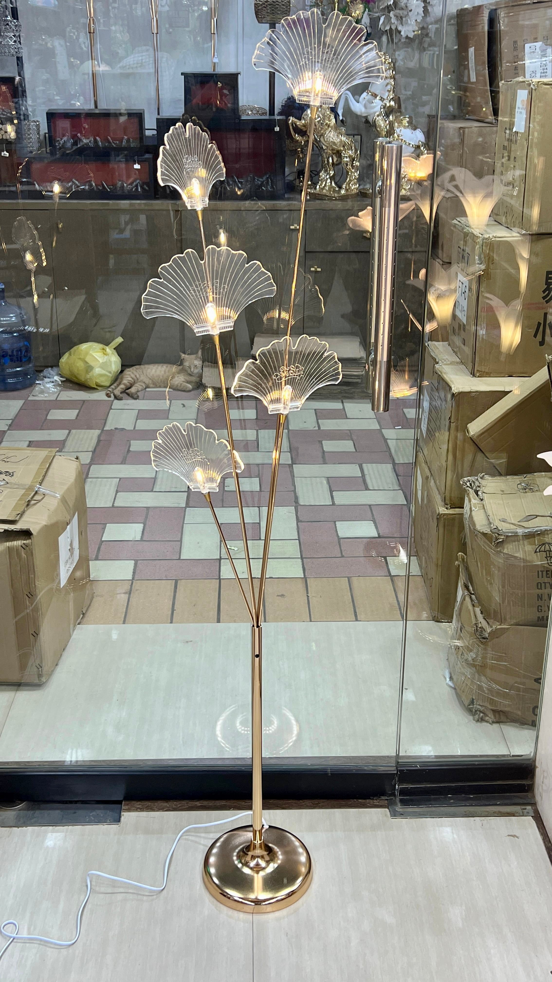 Led Shells Led Shell Design Floor Lamp – Adcollections