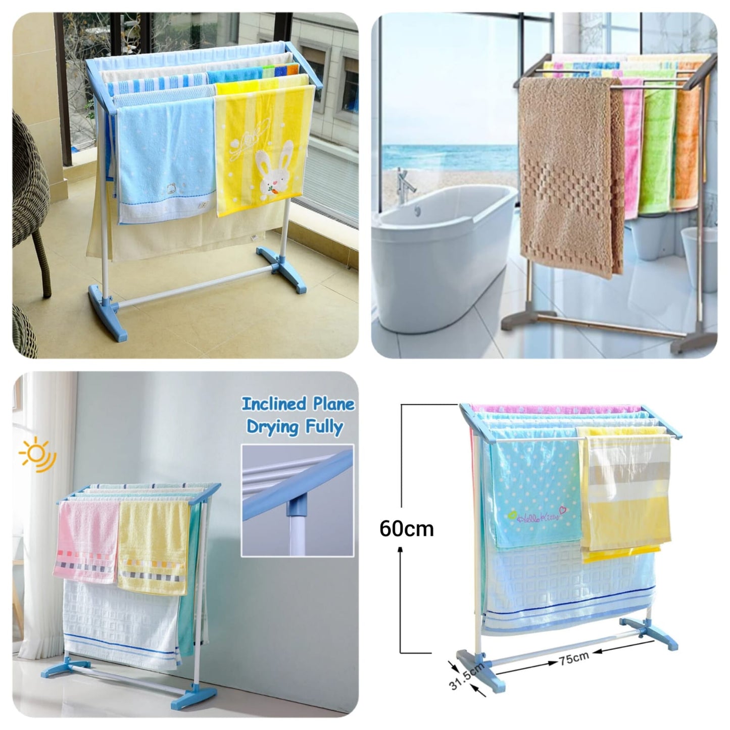Attachable Towel Rack with Box Packaging