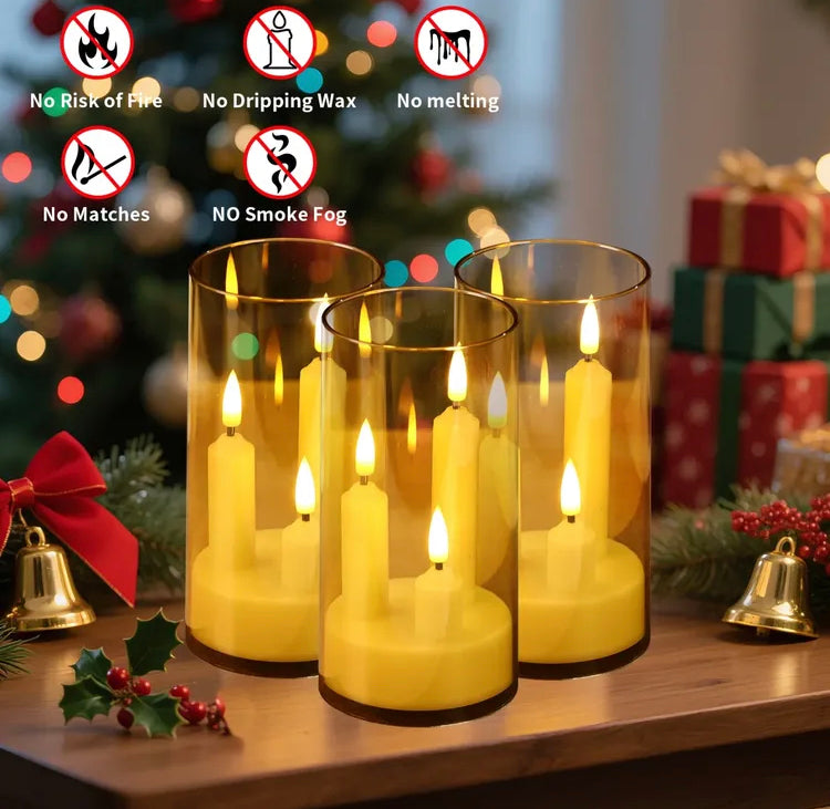 Flameless LED Candles for Home Decoration