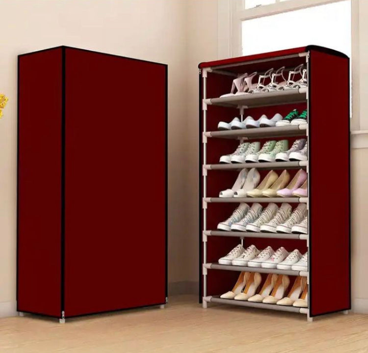 8 Layers Dustrproof Shoes Rack Non-Woven Shoes Storage Organizer