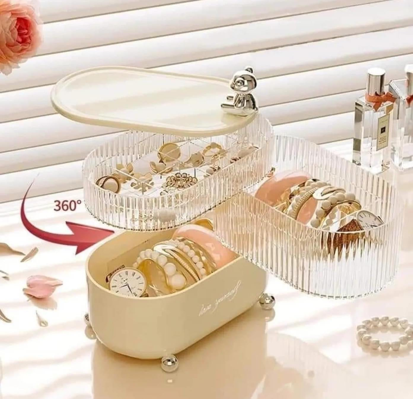 360 Rotating Jewellery Storage Organizer
