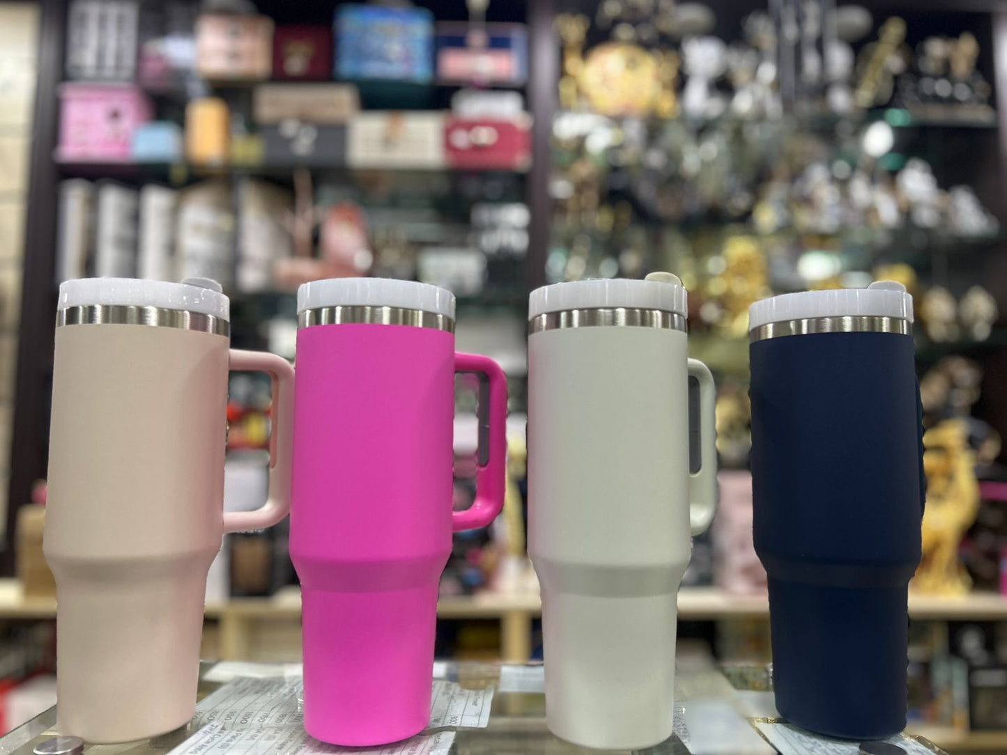 40oz Stainless Steel Vaccum Tumbler Insulated Mug with Straw