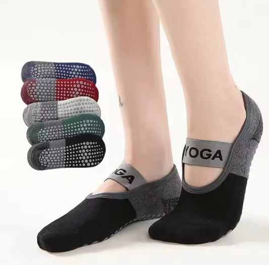 Professional Women Yoga Anti Slip Socks