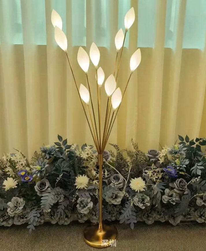 Led Leaf Floor Lamp for Home Decoration