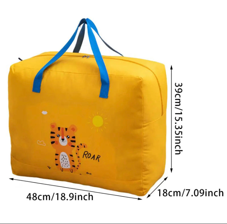Dino Storage Bag Multipurpose Clothes Blankets Closet Organizer