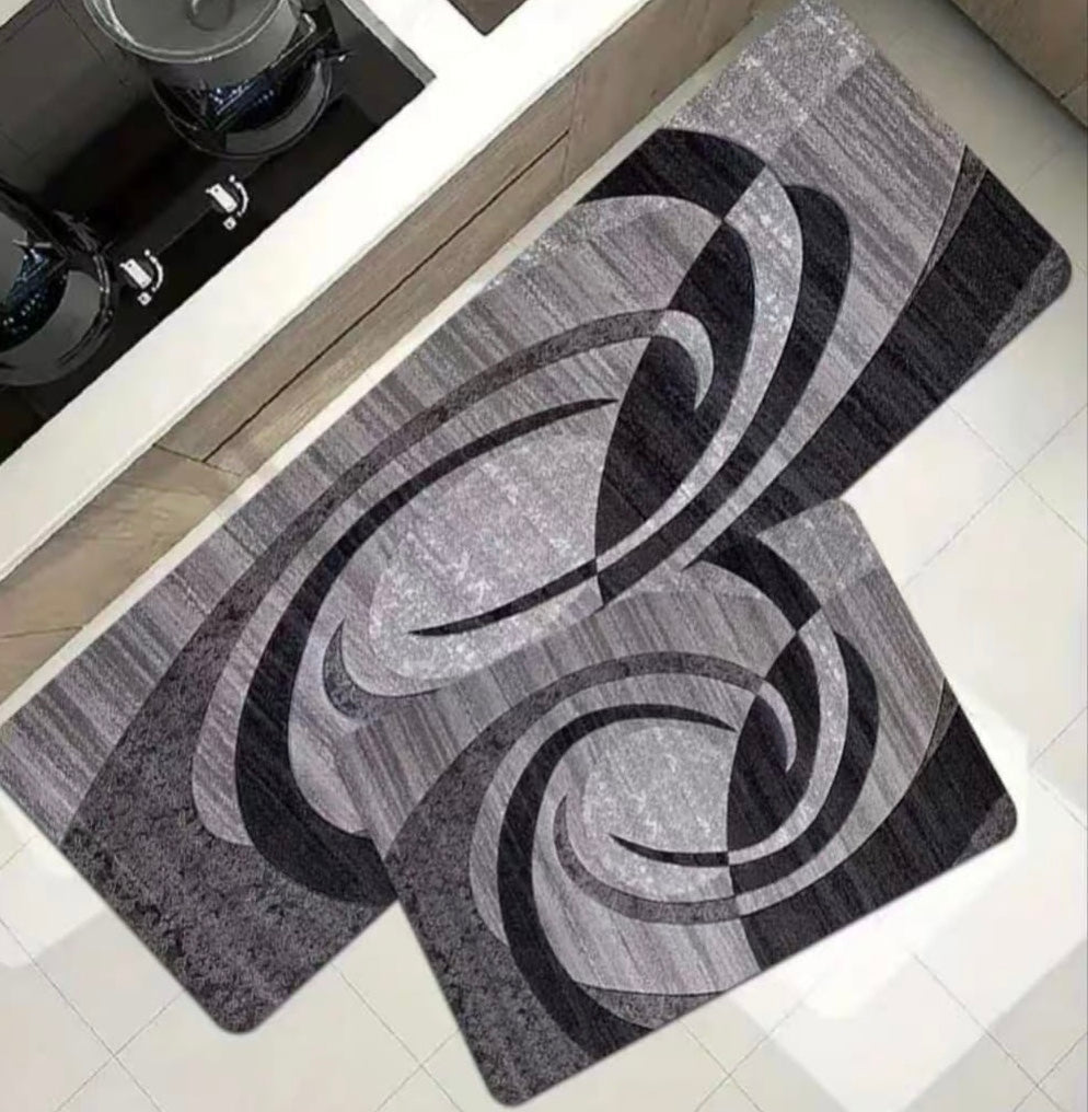 2 Pcs/Set Anti-Slip Super Absorbent Floor Matts
