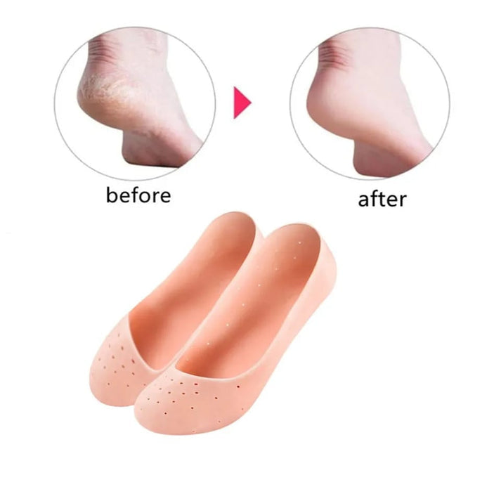 Silicone Anti-Crack Full Socks