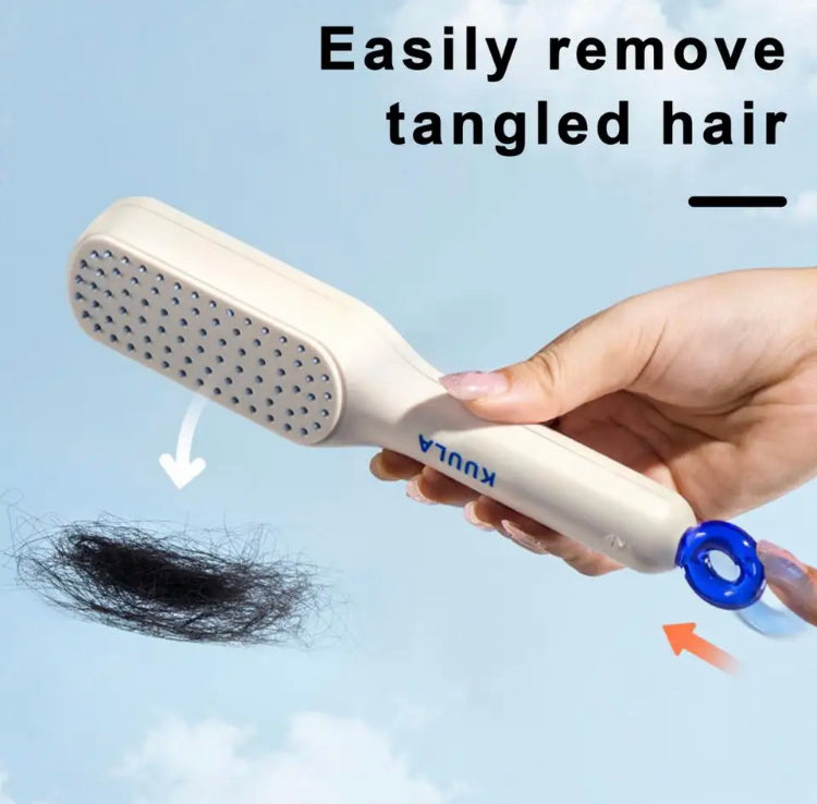 Magic Self Cleaning Hair Brush