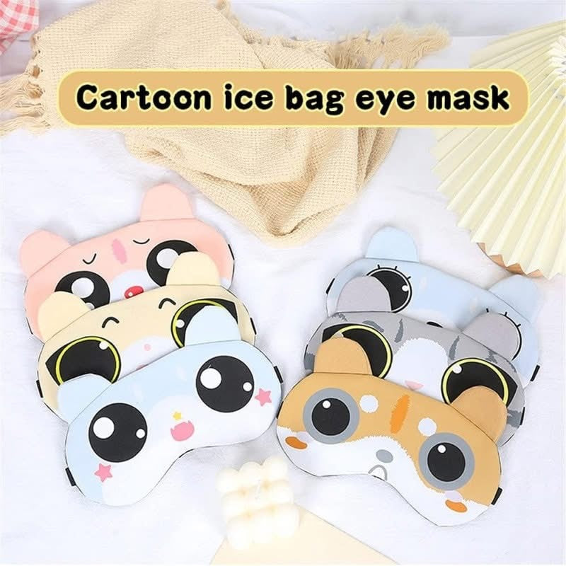 Cartoon Ice Bag Sleeping Mask