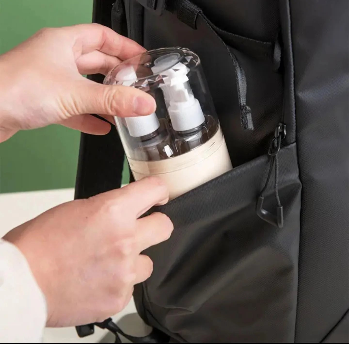 4 Pcs Portable Travel Bottles Set (50ml each bottle)