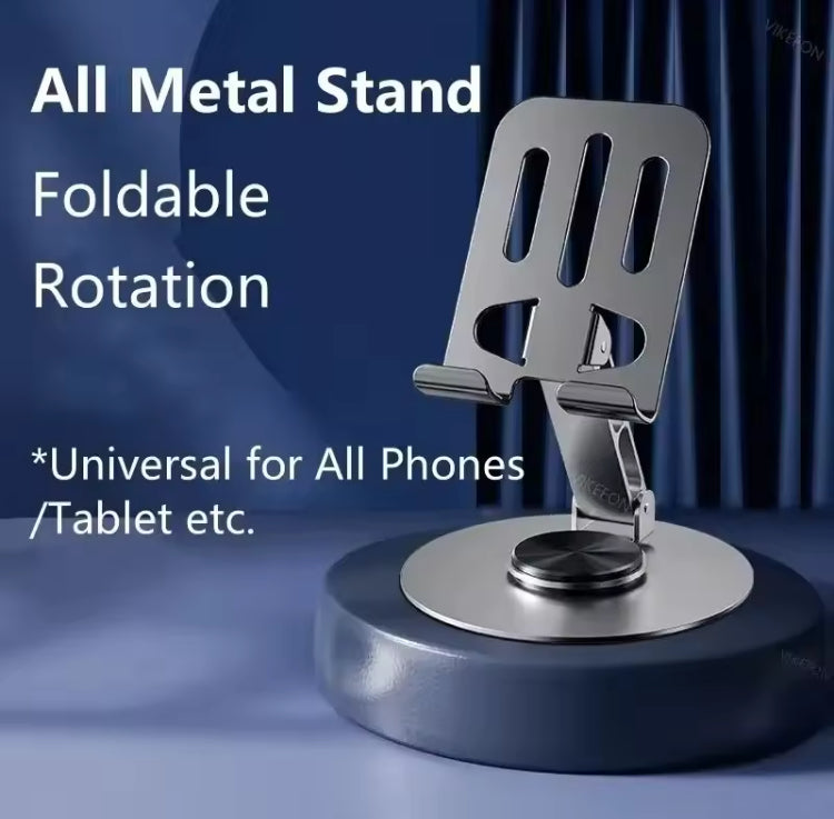 360 Rotating Portable Metal Phone / Tablet Holder