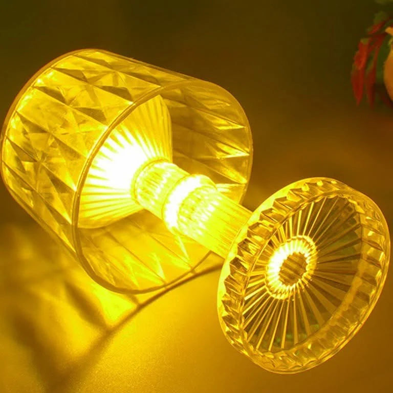 Cute Led Crystal Mini Table Lamp