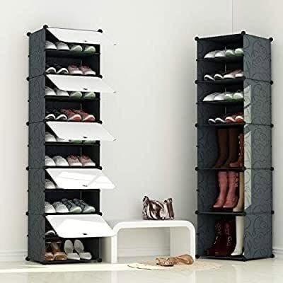 Modern Metal Shoe Cabinets Rack for Living Room