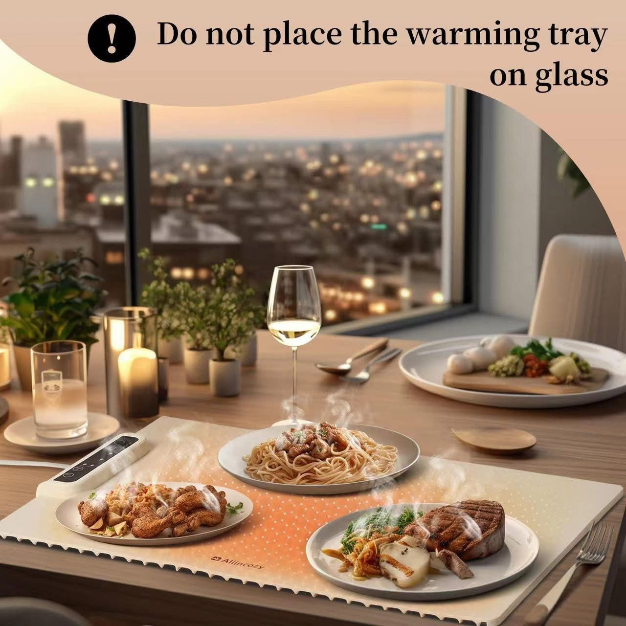 Foldable Silicone Food Warmer Matt