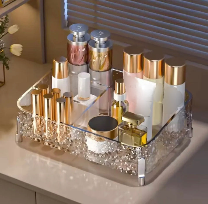 Acrylic Cosmetics Makeup Organizer Tray
