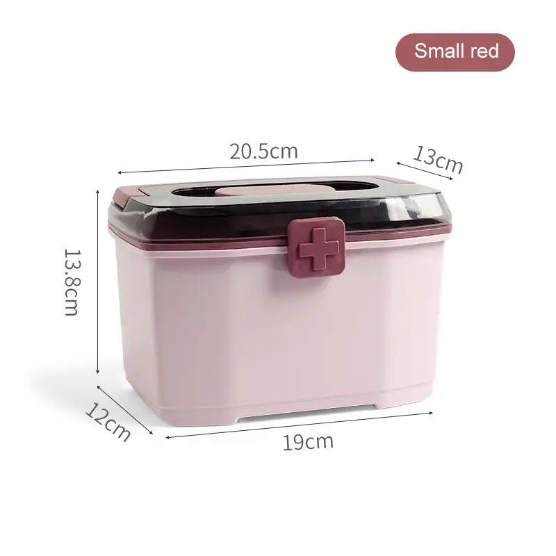 Double Layer Medicine Box