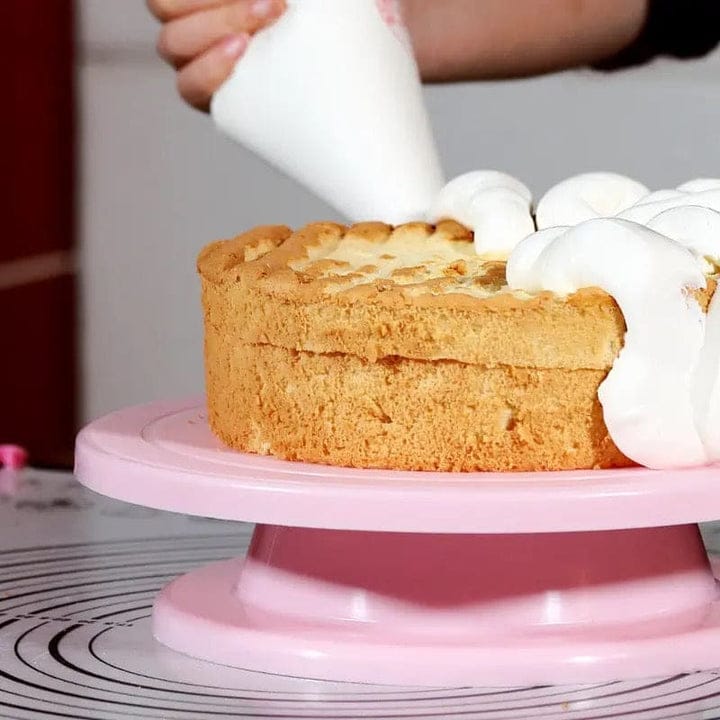 Cake Turnable Rotating Baking Tool Stand