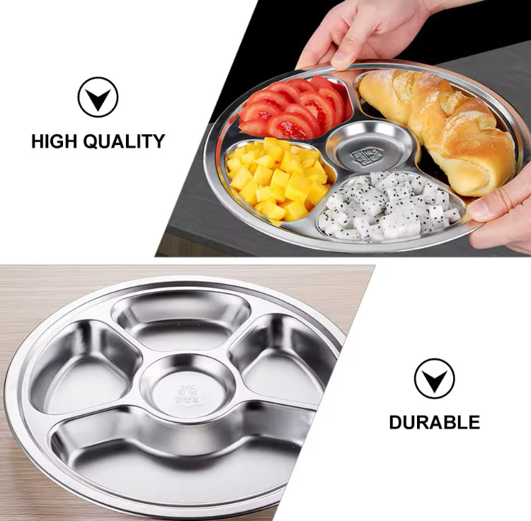 Stainless Steel 6 Grids Plate