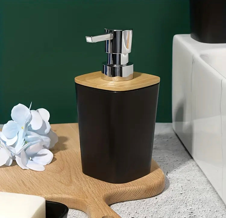 4 Pcs Decent Solid Colour Bathroom Accessories Set