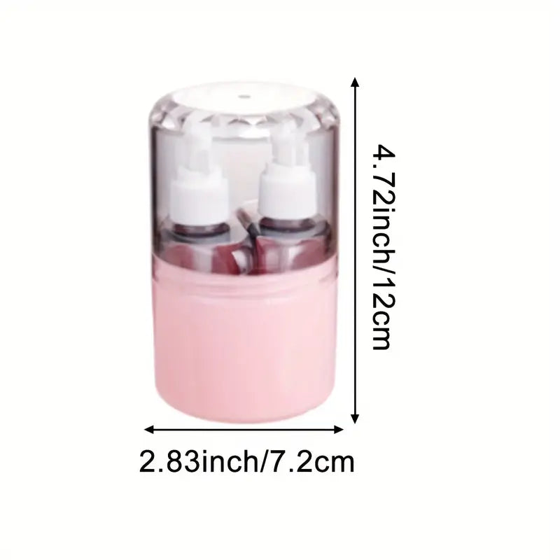 4 Pcs Portable Travel Bottles Set (50ml each bottle)