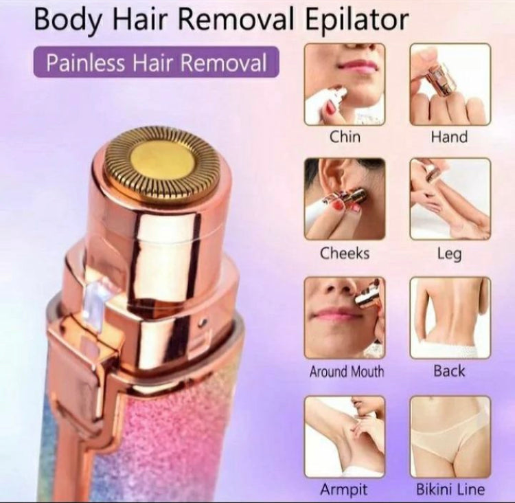 2 in 1 Face & Body Rechargeable Painless Hair Remover