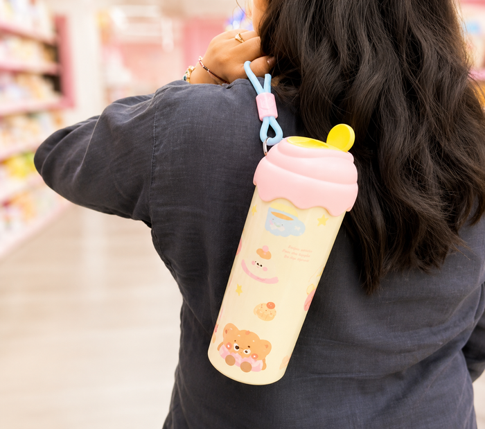 Ice Cream Shape Cute Insulated Stainless Steel Bottle for Kids