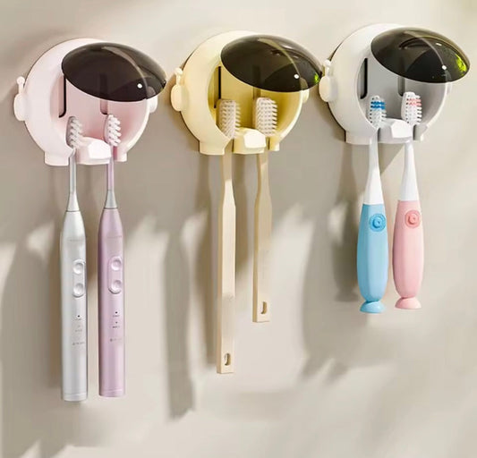 Wall Mounted Toothbrush Holder