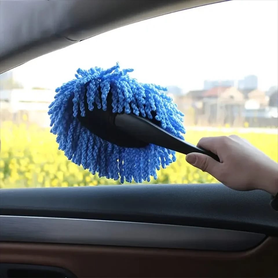 Multifunctional Micro Fibre Cleaning Brush with Handle