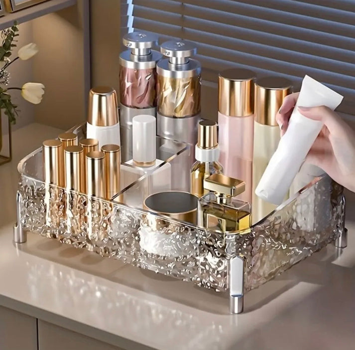 Acrylic Cosmetics Makeup Organizer Tray