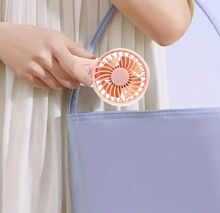 Portable Mini Handheld Fan Battery Operated