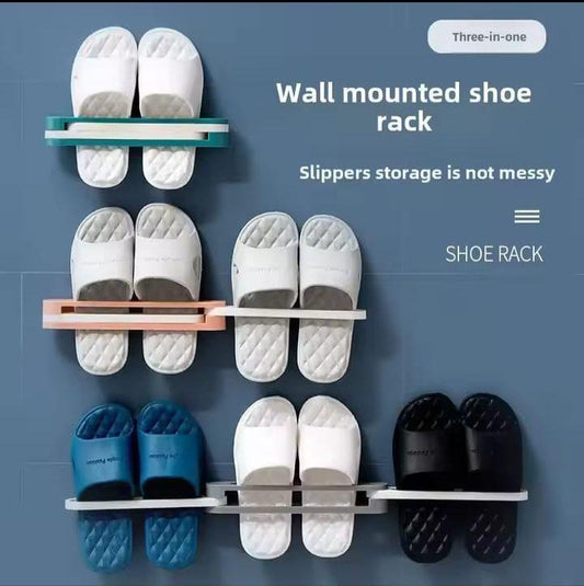 Wall Mounted Shoes Rack