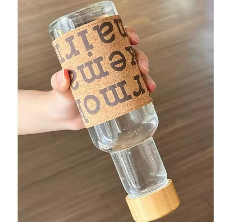 450ml Retro Glass Bottle