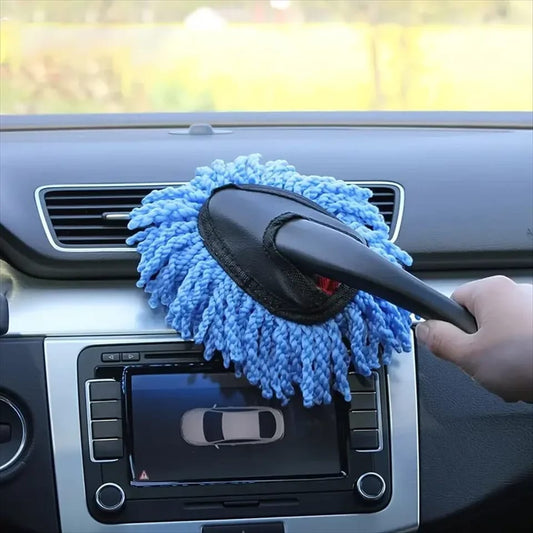 Multifunctional Micro Fibre Cleaning Brush with Handle