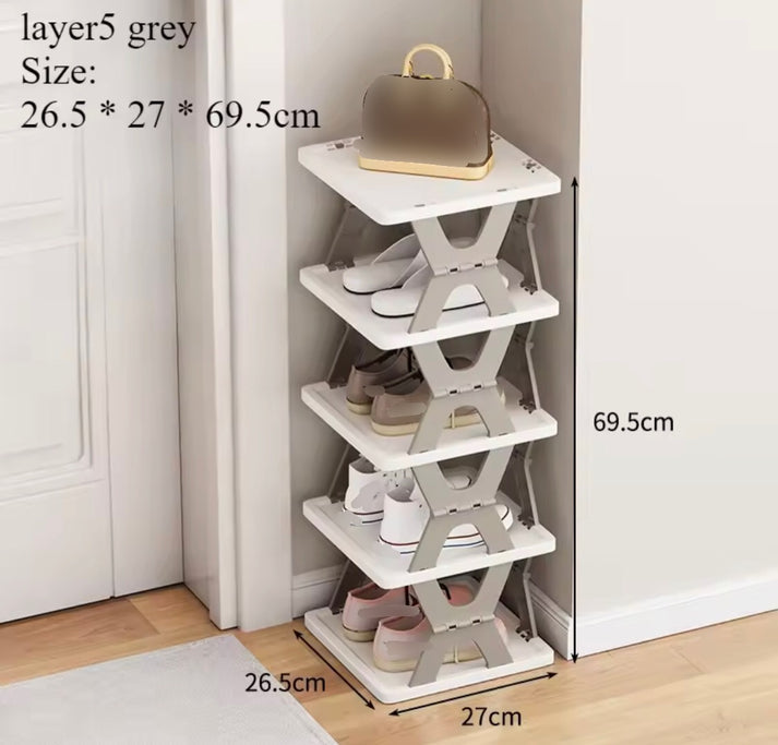 Multilayers Foldable Shoes Rack