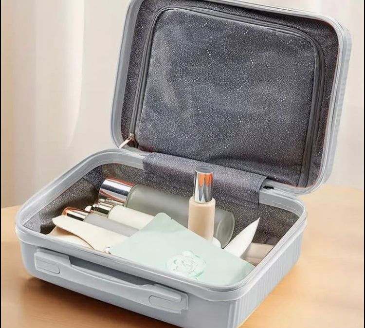 13 Inches Travel Suitcase for Makeup / Cosmetics storage box