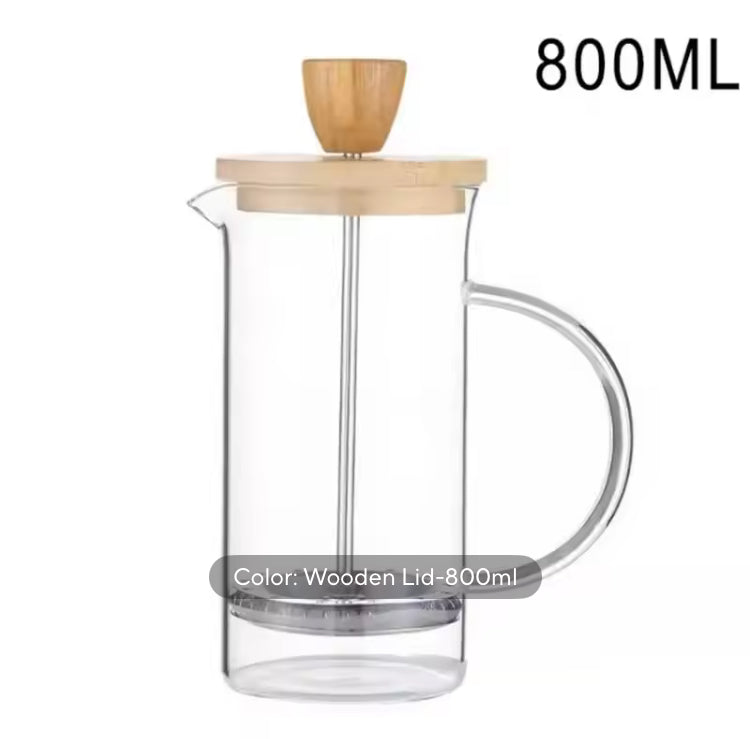 French Press Frothing Milk / Brewing Tea & Coffee