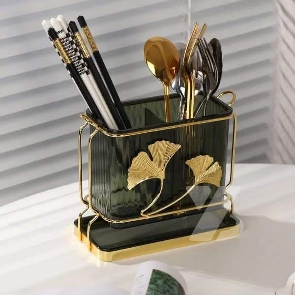 Luxury Acrylic Cutlery Holder Premium Quality